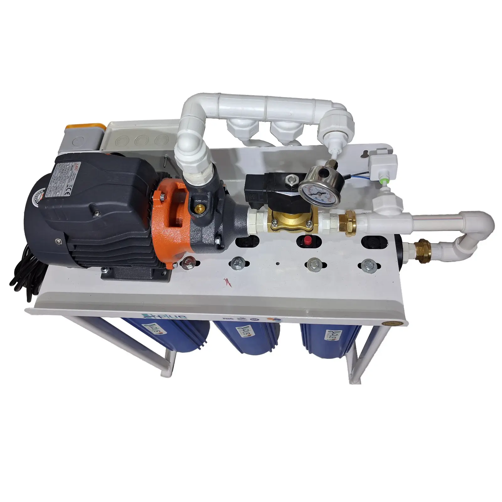 دستگاه تصفیه آب نیمه صنعتی 800 گالن با پمپ دائم کار