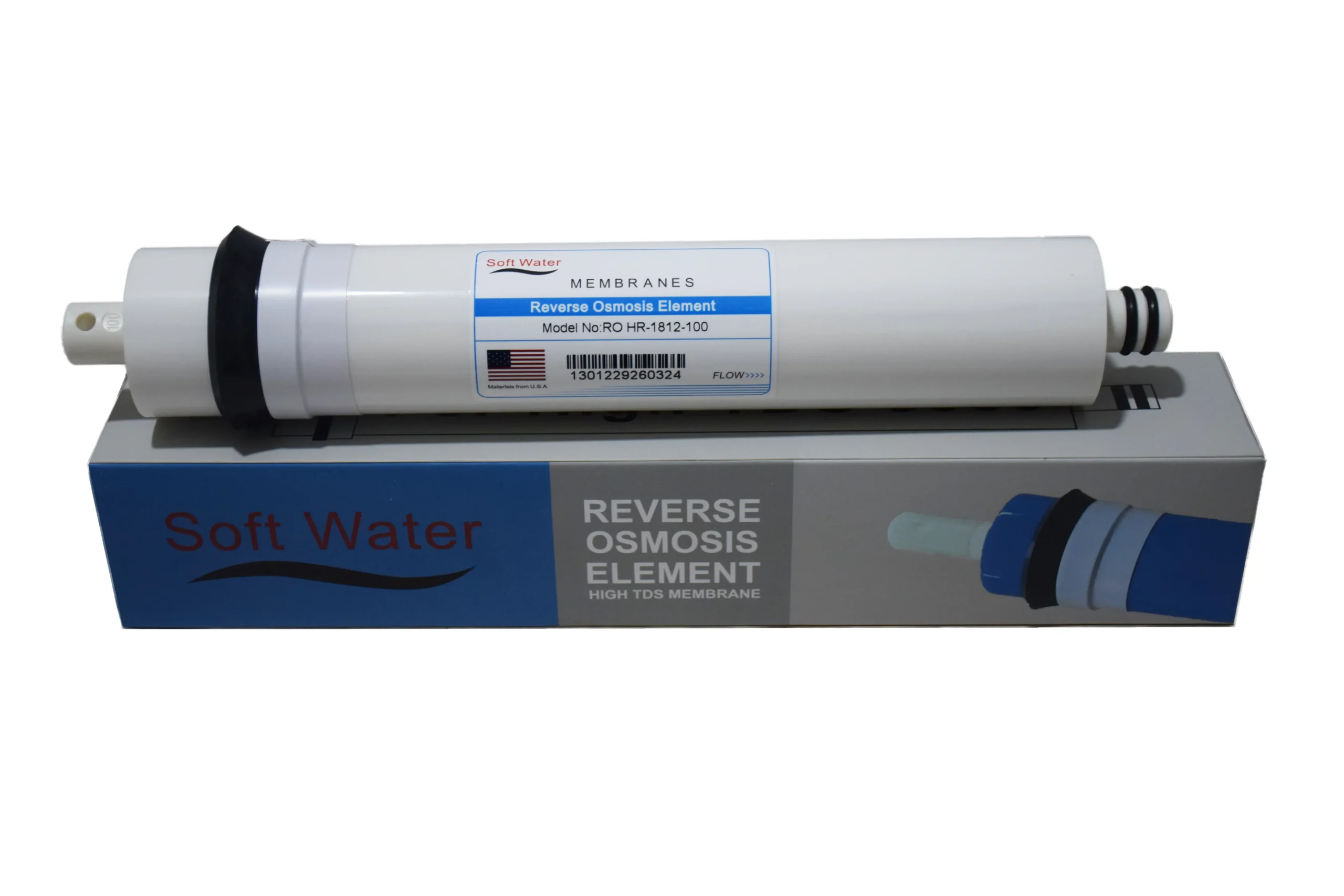 فیلتر ممبران 100 گالن سافت واتر مدل HR-1812-100