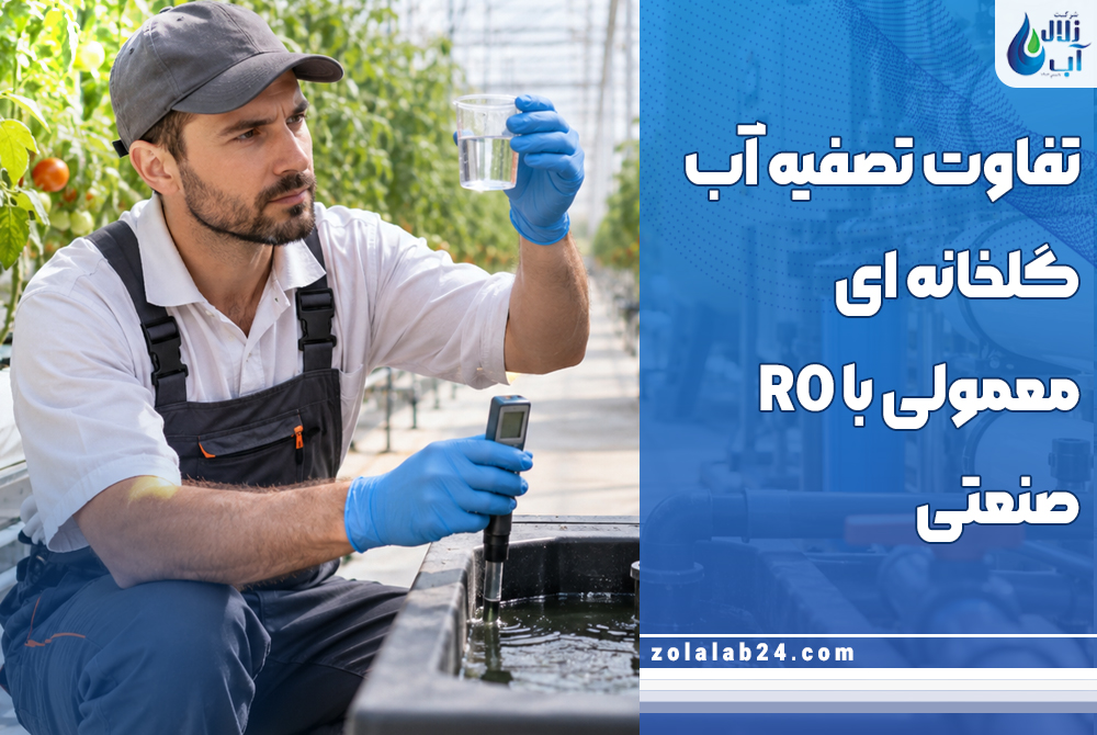 بهترین دستگاه تصفیه آب صنعتی مناسب گلخانه چیست؟ 2 تفاوت تصفیه آب گلخانه ای معمولی با RO صنعتی