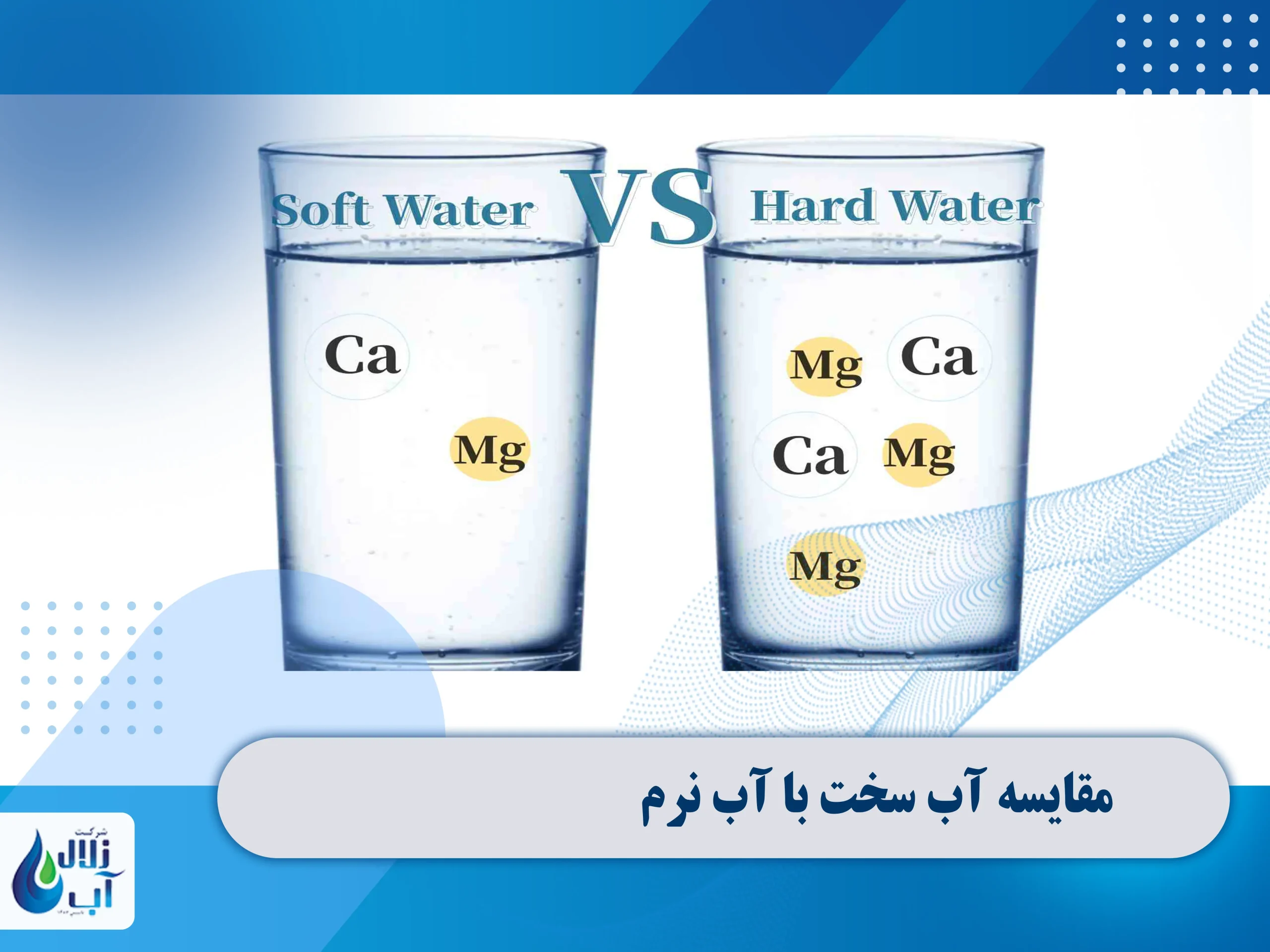 آب سخت چه ویژگی هایی دارد؟ 3 مقایسه آب سخت با آب نرم