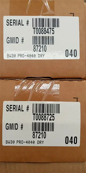 فیلتر ممبران 4 اینچ فیلمتک مدل BW30 PRO-4040