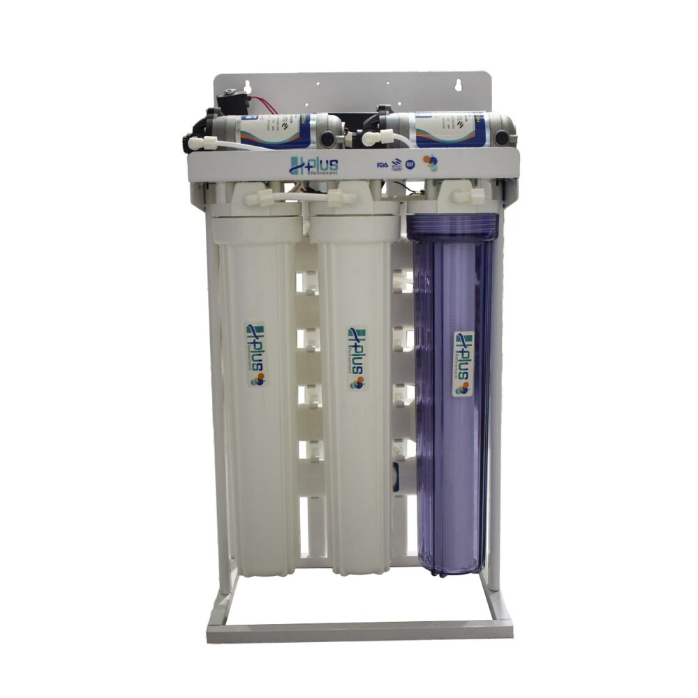 دستگاه تصفیه آب نیمه صنعتی 400 گالن اچ پلاس H PLUS