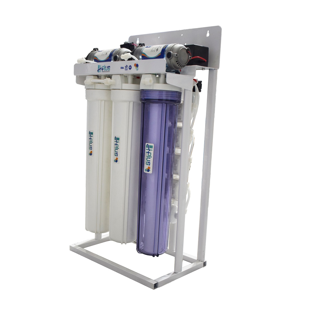 دستگاه تصفیه آب نیمه صنعتی 400 گالن اچ پلاس H PLUS