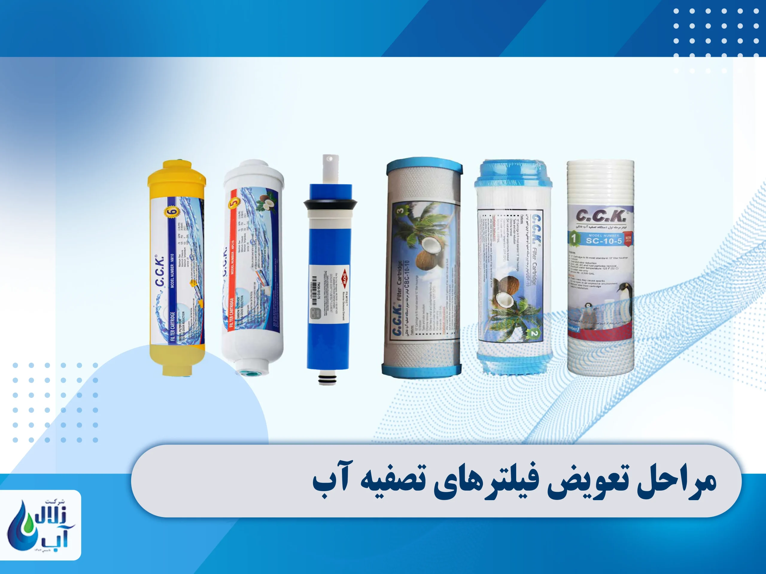 چگونه بفهمیم فیلتر تصفیه آب خراب شده؟ راهنمای علائم و زمانبندی 2 چگونه بفهمیم فیلتر تصفیه آب خراب شده؟